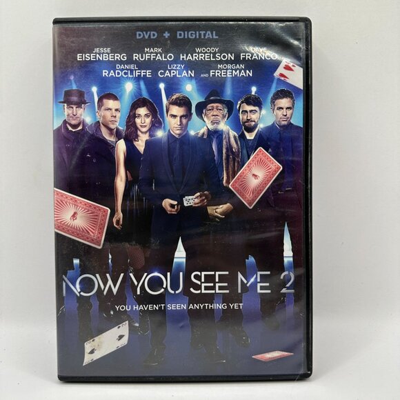 Now You See Me 2 DVD Rated PG 13 Summit Entertainment Widescreen - Picture 1 of 3